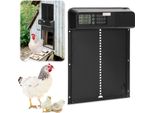 Tolletour Porta Automatica Per Polli, Apriporta Automatico Per Polli, Porta Elettrica Per Polli, Nero