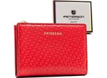 Peterson | Portafoglio Piccolo, In Pelle Ecologica, Per Donna, Rosso, 12,5X9 Cm