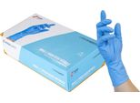 Nitras® 8065-M Nitras® Unisex Einmalhandschuhe High Risk Nitrile Blau GrößE M 50 St.