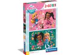 Puzzle Cle 2X60 Superkolor Le Meraviglie Di Alice 24814