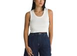 T-Shirt Del Marchio Vans Del Modello Drew Rib Tank Bianco