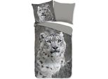 Set Biancheria Da Letto Good Morning In Flanella Capo Colore Grigio Dimensioni 135X200+80X80