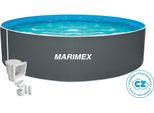 Piscina Fuori Terra Marimex Orlando 3,05 X 0,91 M Grigio Con Skimmer Olimpionico