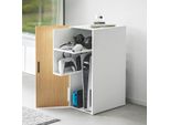 Organizzatore Laterale Yamazaki Per Console Di Gioco 24X60X36Cm Tower Bianco