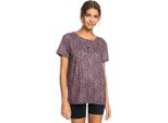 Roxy Signature Moves Bedrucktes T-SHIRT - Lila - M