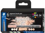 Staedtler 371 C6-6 Staedtler Fasermaler Pennello A Pigmento "Nudes & Beiges"""