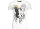Cavalli Class Wildcats Maglietta Bianca : Taglia - Xl Taglia: Xl