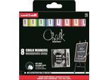 Uni-Ball PWE5M/8 Pf Pennarello A Gesso Uni-Ball Pennarello A Gesso PWE5M/8 Pf, Scatola Da 8