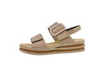 Rieker Scarpe Da Donna Sandali Alti Beige Per Il Tempo Libero, Numero Di Scarpe: 39 Eu