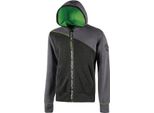 Pullover Con Zip U-Power Jupiter Grigio M Grigio M