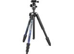Manfrotto Element Mii Treppiede In Alluminio Per Fotocamere Digitali/Film 3 Gambe Nero, Blu