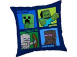 Minecraft Mob Callout Dekoratives Kissen 40X40 Cm