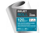 Clairefontaine Plotterrolle 2598C 120G 610Mmx45M