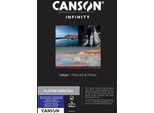 Carta Fotografica Canson Infinity "Platine Fibre Rag"" 310 G/M² A3 Extra Bianca 25 Fogli"