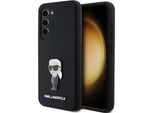 Karl Lagerfeld Klhcs24Msmhknpk S24+ S926 Czarny/Nero Silicone Ikonik Metallo Pin