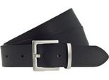 Vanzetti Pelle Cintura 30Mm Slim Belt W85 Black Nero