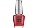 Opi Infinite Shine Gel-Like Lacquer Big Apple Red 15 Ml