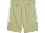 Puma Teamevostripe Pantaloncini Da Uomo Verde Acqua Calda Argento Gr S