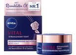 Nivea Vital Radiant Complexion Trattamento Notte Rigenerante Con Olio Di Fiori Di Rosa 50Ml
