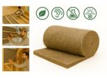 Isolamento In Feltro Di Lana Di Pecora Al 100% 24 M X 0,6 M X 3 Cm Lana Di Pecora Naturale Marrone 100% Sostenibile