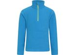 Mountain Warehouse - Giacca In Pile "Camber Ii"" Con Mezza Zip Per Bambini MW3237 (98) (Cobalto)"