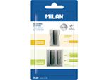 Temperamatite Milano 2 Unità Argento Argento Taglia Unica