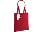 Westford Mill - Borsa "Earthaware Organic Bag For Life"" RW9148 (Taglia Unica) (Rosso)"