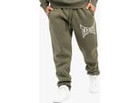 Herren Jogginghose Normale Passform Lifestyle Basic Jogger Olive/Ecru Xxl Tapout