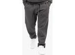 Herren Jogginghose Normale Passform Lifestyle Basic Jogger Antracite/Nero Xxl Tapout