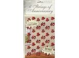 Amscan - Decorazione Da Appendere, 40° Anniversario 6-Pack SG34699 (Taglia Unica) (Rosso)