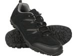 Mountain Warehouse - Scarpe Da Passeggio Per Bambini "Outdoor Iii"", Wildleder MW3311 (45,5 Eu) (Schwarz)"