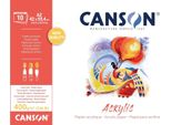 Canson C31067P007 Canson Blocco Carta Da Disegno "Acrylic"", 420 X 594 Mm, 400 G/M²"