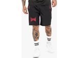 Pantaloncini Funzionali Da Uomo Regular Fit Taproot Shorts Nero/Rosso/Aubergine M Tapout