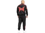 Tuta Uomo Regular Fit Roots Taptrack Nero/Rosso/Aubergine Xl Tapout
