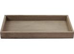 Vassoio Da Portata In Legno Rettangolare Marrone 40 X 16 Cm Come Vassoio Decorativo