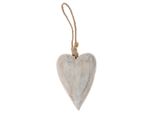 Cuore In Legno Cordoncino Appeso Decorazione Appendino In Legno Legno Bianco 10 Cm