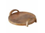 Vassoio In Legno Di Mango Julina, Ø 35 Cm