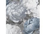 Muriva - Carta Da Parati "Doretta"", Floreale AG3534 (10 M X 53 Cm) (Blu)"