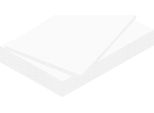 Kangaro K-0071-005 Kangaro Pannello Di Schiuma, 500 X 700 Mm, Spessore: 10 Mm, Bianco