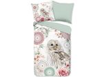 Hip Set Di Biancheria Da Letto In Flanella Omaira Colore Bianco Dimensioni 155X220+80X80