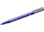 10X Staedtler 8325-81 Marcatore Metallico Calligrafico Silber