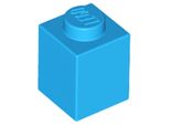 Lego® 10 Pezzi 3005 Mattoncini 1X1 Parte Basic 10 Blu Scuro