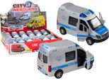 Auto Della Polizia 1:32 Porte Aperte Luci Suoni Guida