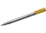 10X Staedtler 8321-11 Pennarello Metallico Oro