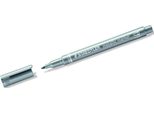 10X Staedtler 8323-81 Marcatore Staedtler Argento Metallico