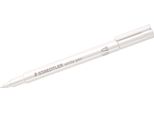 10X Staedtler 8323-0 Pennarello Bianco Weiß