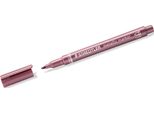 10X Staedtler 8323-232 Marcatore Staedtler Rosso Metallizzato