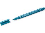 10X Staedtler 8323-373 Marcatore Staedtler Metallico Blau