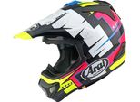 Casco Arai MX-V Evo Battle - Giallo