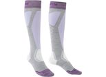 Bridgedale Easy On Merino Performance Lange Socken Grau Eu 41-43 Frau Grau Eu 41-43